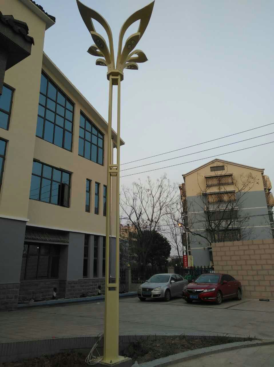 定制玉兰灯 中华灯 景观灯高杆灯 广场户外市政道路灯 八叉九火玉兰灯