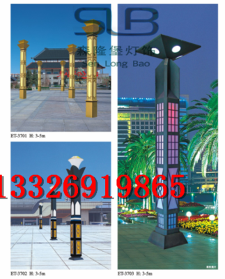 户外景观灯金元宝招财大型景观灯柱 定制点亮别墅小区与景区的艺术之光