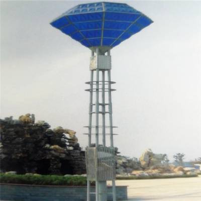 山西古交景观灯 学校、景区与道路照明的艺术与功能融合